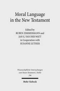 Enlarge image Cover: Moral Language in the New Testament - Mohr Siebeck