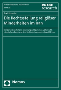 Abbildung von: Die Rechtsstellung religiöser Minderheiten im Iran - Nomos