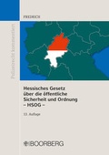 Cover: Hessisches Gesetz &uuml;ber die &ouml;ffentliche Sicherheit und Ordnung - HSOG - - Boorberg