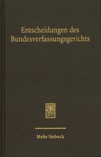 Abbildung von: Entscheidungen des Bundesverfassungsgerichts (BVerfGE) - Band 152 - Mohr Siebeck