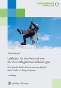 Cover: Leitfaden f&uuml;r den Vertrieb von Berufsunf&auml;higkeitsversicherungen - Wolters Kluwer Deutschland