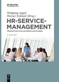 Cover: HR-Servicemanagement - De Gruyter Oldenbourg