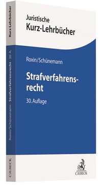 Abbildung von: Strafverfahrensrecht - C.H.BECK