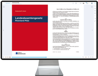 Abbildung von: Landesbeamtengesetz Rheinland-Pfalz - Digital - Verlag W. Reckinger