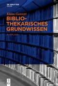 Cover: Bibliothekarisches Grundwissen - De Gruyter Saur