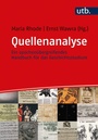 Cover: Quellenanalyse - UTB