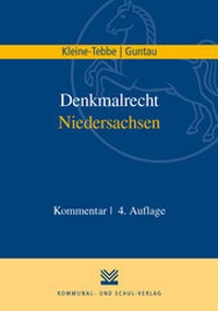 Abbildung von: Denkmalrecht Niedersachsen - Kommunal- und Schul-Verlag