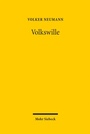 Cover: Volkswille - Mohr Siebeck