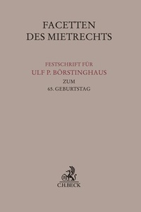Bild: Facetten des Mietrechts - C.H.BECK