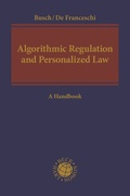 Cover: Algorithmic Regulation and Personalized Law - Beck/Hart Publishing
