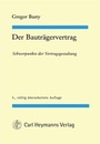 Bild: Der Bauträgervertrag - Carl Heymanns Verlag