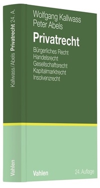 Abbildung von: Privatrecht - Vahlen