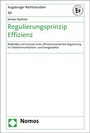 Cover: Regulierungsprinzip Effizienz - Nomos
