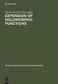 Bild: Extension of Holomorphic Functions - De Gruyter