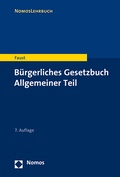 Cover: B&uuml;rgerliches Gesetzbuch Allgemeiner Teil - Nomos