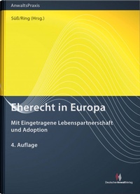 Abbildung von: Eherecht in Europa - Deutscher Anwaltverlag