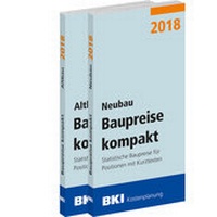 Abbildung von: BKI Baupreise kompakt 2018 - Neubau + Altbau - Gesamtpaket - Rudolf Müller Verlag