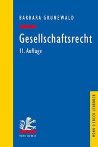 Abbildung von: Gesellschaftsrecht - Mohr Siebeck