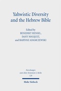 Cover: Yahwistic Diversity and the Hebrew Bible - Mohr Siebeck