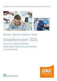 Abbildung von: DAK Gesundheitsreport 2020 - medhochzwei Verlag