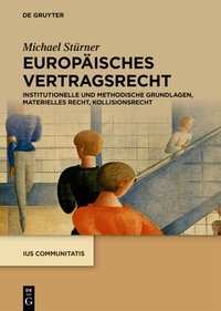 Abbildung von: Europäisches Vertragsrecht - De Gruyter