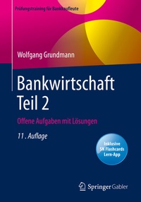 Abbildung von: Bankwirtschaft Teil 2 - Springer Gabler