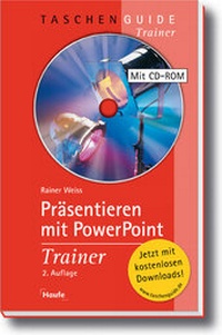 Enlarge image Cover: Präsentieren mit Power Point Trainer - Haufe-Lexware