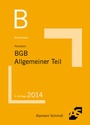 Cover: Basiswissen BGB Allgemeiner Teil - Alpmann Schmidt