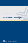 Cover: Strafrecht f&uuml;r Einsteiger - KSV Medien
