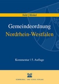 Bild: Gemeindeordnung Nordrhein-Westfalen - Kommunal- und Schul-Verlag