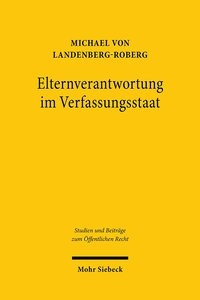 Abbildung von: Elternverantwortung im Verfassungsstaat - Mohr Siebeck