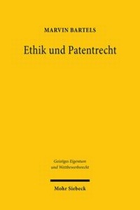 Abbildung von: Ethik und Patentrecht - Mohr Siebeck