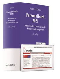 Abbildung von: Personalbuch 2021 - C.H.BECK