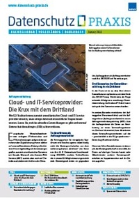 Abbildung von: Datenschutz PRAXIS - WEKA