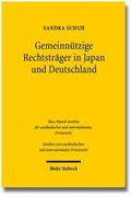 Cover: Gemeinn&uuml;tzige Rechtstr&auml;ger in Japan und Deutschland - Mohr Siebeck