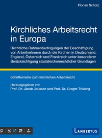 Abbildung von: Kirchliches Arbeitsrecht in Europa - Lambertus