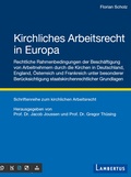 Cover: Kirchliches Arbeitsrecht in Europa - Lambertus