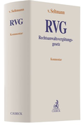 Cover: Rechtsanwaltsverg&uuml;tungsgesetz: RVG - C.H.BECK