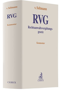 Enlarge image Cover: Rechtsanwaltsvergütungsgesetz: RVG - C.H.BECK