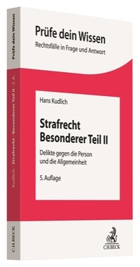 Enlarge image Cover: Strafrecht Besonderer Teil II - C.H.BECK