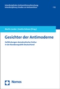 Cover: Gesichter der Antimoderne - Nomos