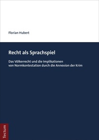 Abbildung von: Recht als Sprachspiel - Tectum Wissenschaftsverlag