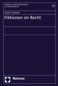 Cover: Fiktionen im Recht - Nomos