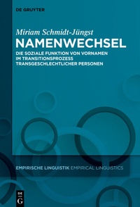 Abbildung von: Namenwechsel - De Gruyter
