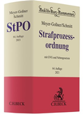 Cover: Strafprozessordnung: StPO - C.H.BECK