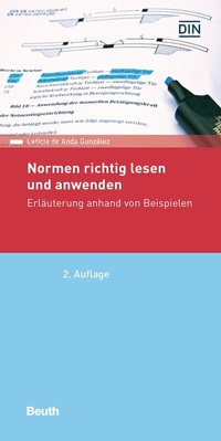 Abbildung von: Normen richtig lesen und anwenden - DIN Media