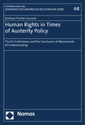 Cover: Human Rights in Times of Austerity Policy - Nomos