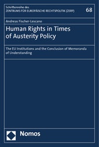 Enlarge image Cover: Human Rights in Times of Austerity Policy - Nomos