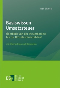 Abbildung von: Basiswissen Umsatzsteuer - Erich Schmidt Verlag