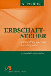 Enlarge image Cover: Erbschaftsteuer - Erich Schmidt Verlag